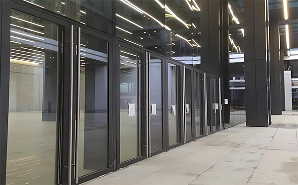 蓝田玻璃地弹门 蓝田玻璃地弹门