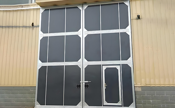 蓝田工业厂房门