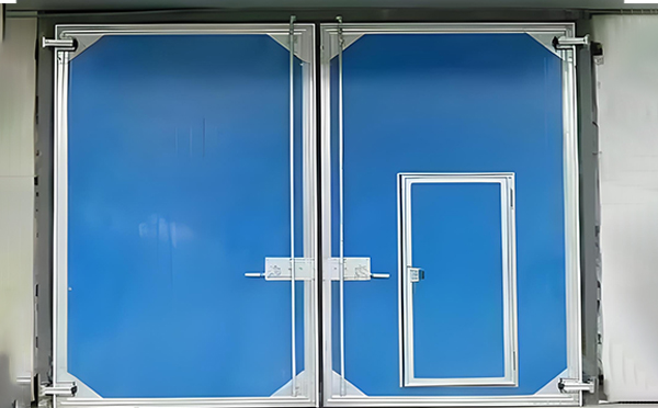 蓝田工业平开门