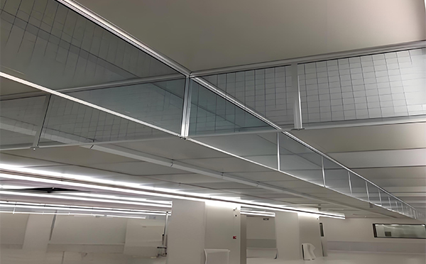 蓝田玻璃挡烟垂壁