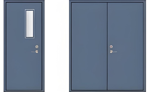 钢制蓝田防火门 钢制蓝田防火门