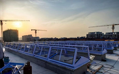 消防蓝田排烟窗开启角度