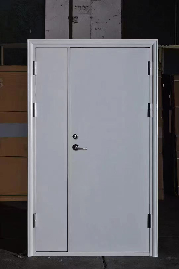 工业园区厂房完成蓝田防火门系统建设